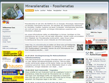 Tablet Screenshot of mineralienatlas.de